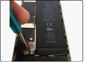 iPhone 4 batterij vervangen schroevendraaier
