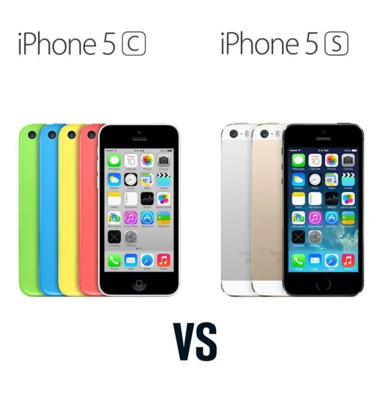 Verschil tussen de iPhone 5c en iPhone 5s