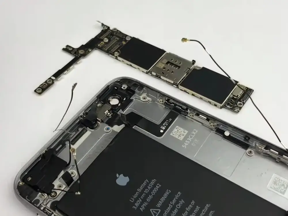 iPhone 6s Plus aan en uit knop kabel vervangen