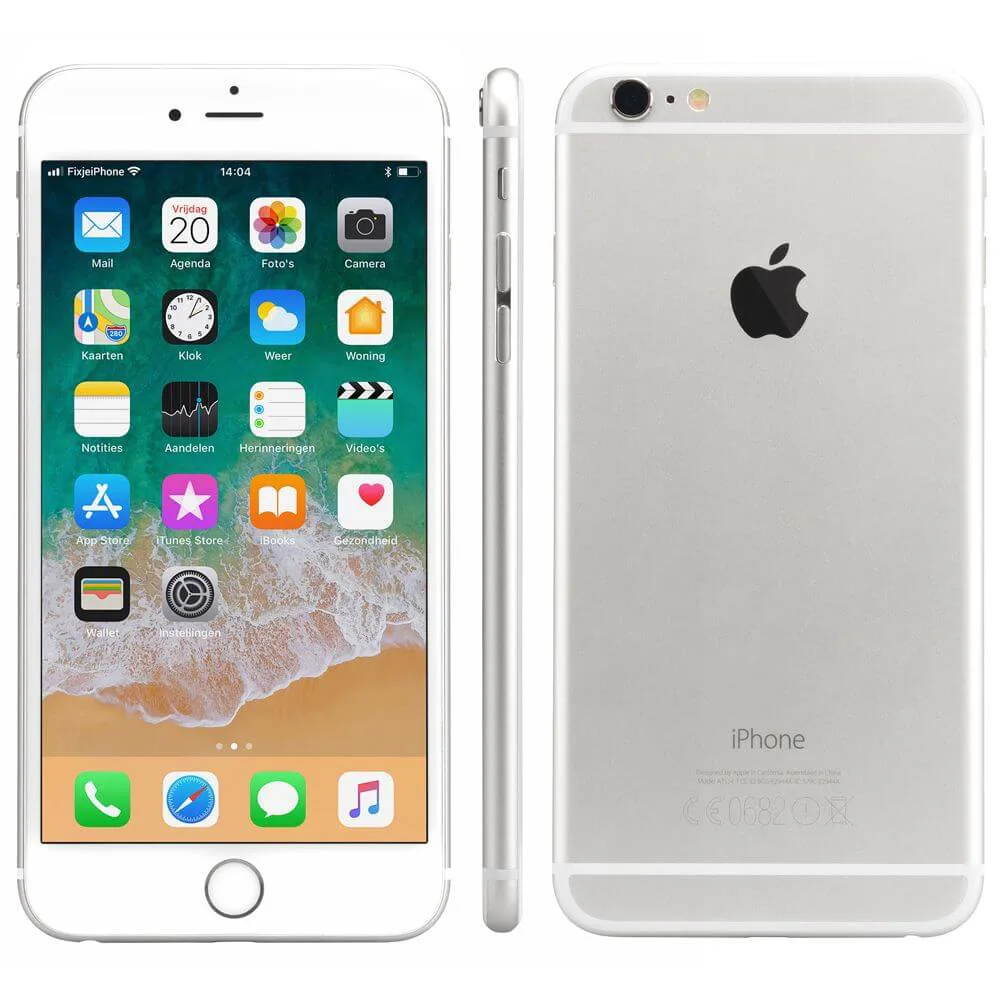 Aardrijkskunde resultaat Salie iPhone 6 Plus 64GB zilver | Mét Keurmerk en 2 jaar garantie