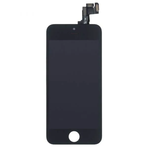 Voorgemonteerd iPhone 5s scherm en LCD zwart