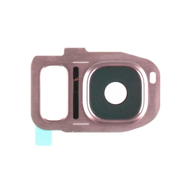 Samsung Galaxy S7 Edge camera lens roze