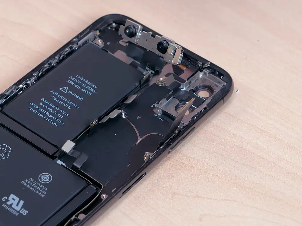 iPhone X aan en uit knop kabel vervangen