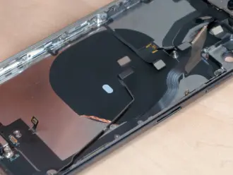 iPhone X draadloos opladen antenne met volume kabel vervangen