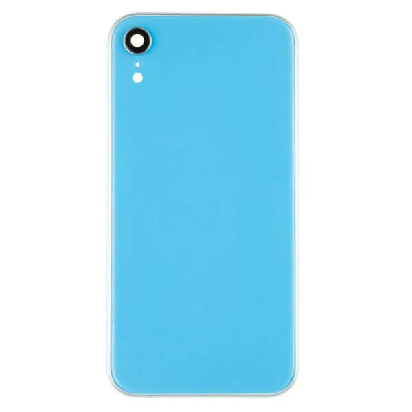 iPhone XR achterkant blauw