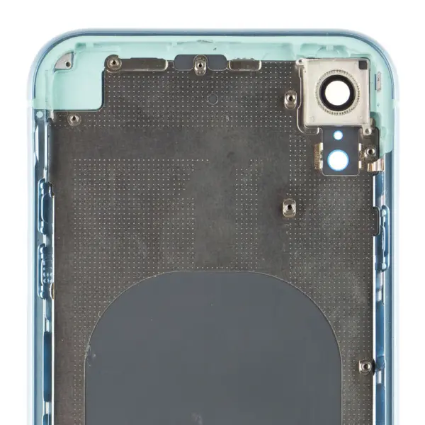 iPhone XR achterkant blauw
