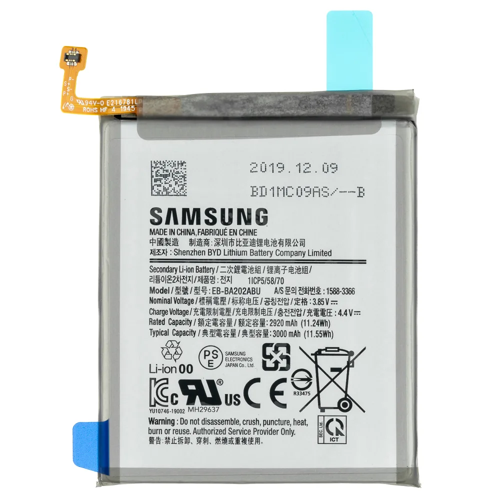 recept Hassy Spaans Samsung Galaxy A20e batterij (origineel) kopen? | Fixje