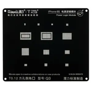 Qianli iPhone 5s reball stencil stroom module 2D