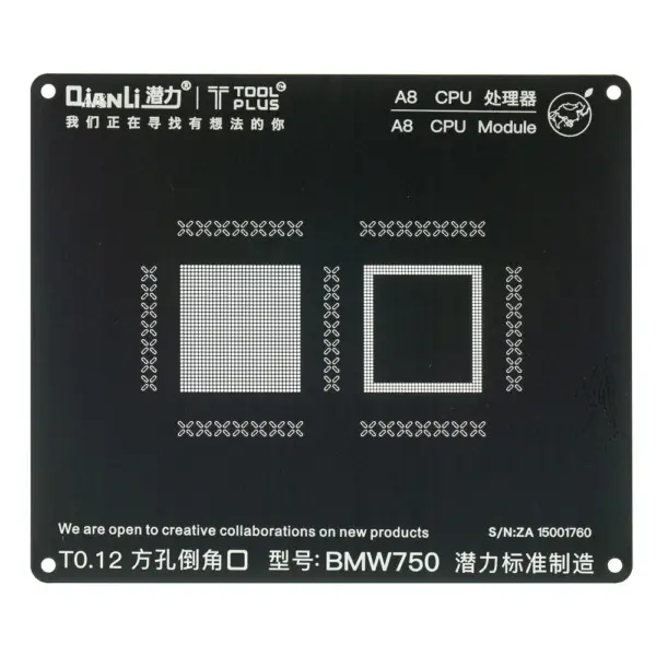 Qianli iPhone 6/6P reball stencil CPU module 2D