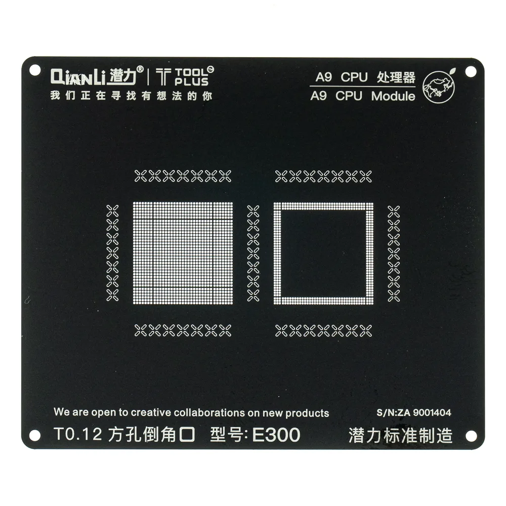 Naar wijsvinger volgorde Qianli iPhone 6S/6SP/SE reball stencil CPU module 2D kopen? | Fixje