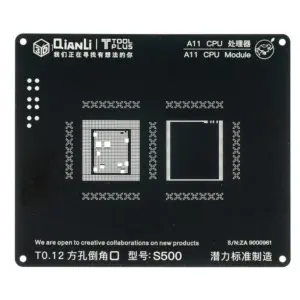 Qianli iPhone 8/8P/X reball stencil CPU module 3D