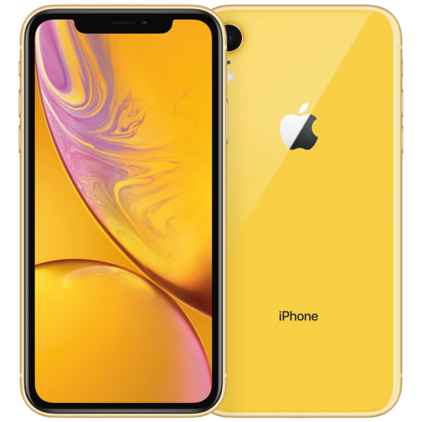 Refurbished iPhone XR geel
