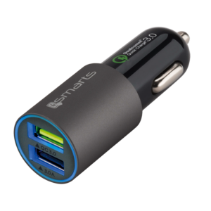 4smarts Quick Charge 3.0 USB autolader (duo)