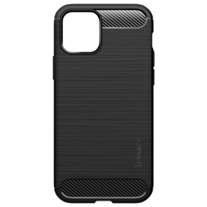 Brushed carbon fiber hoesje iPhone 12 Pro Max