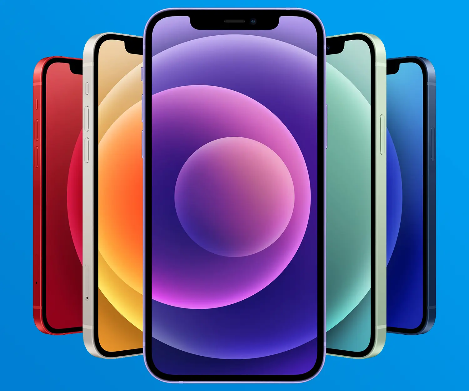 iPhone 12 kleuren, alle 6 kleuren op een rijtje