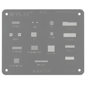Wylie iPhone 6s t/m 12 serie reball stencil scherm Touch IC