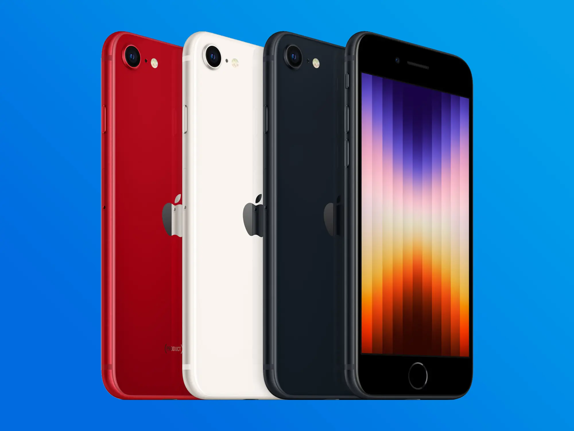 iPhone SE 3 (2022) kleuren, 3 verschillende kleuren