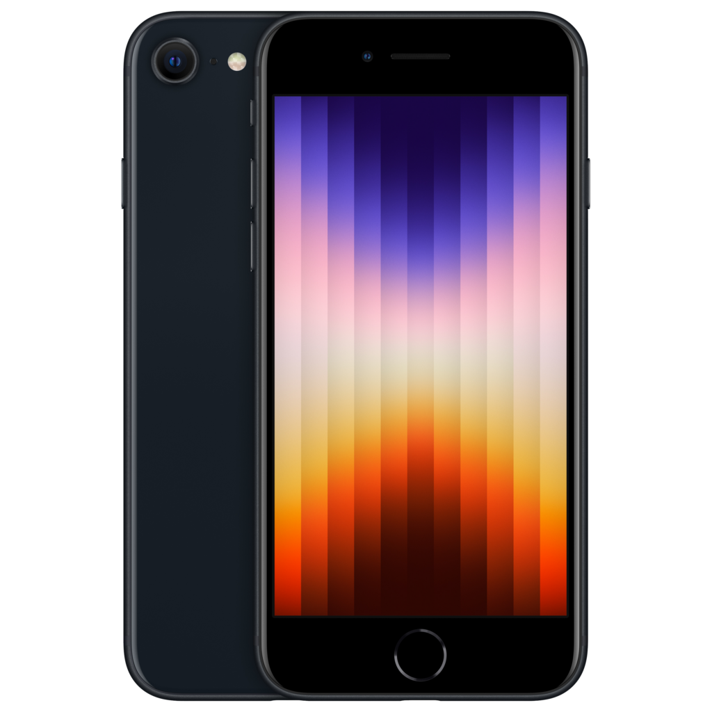 Refurbished iPhone SE 2022 zwart