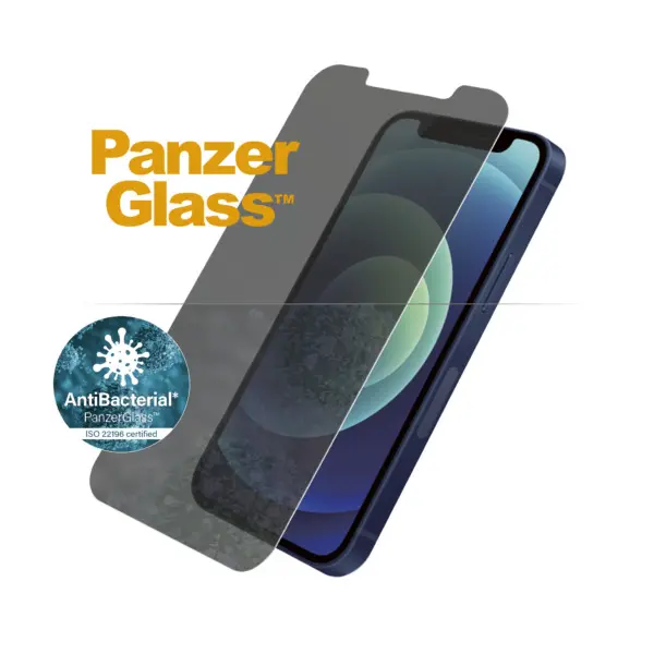 PanzerGlass Apple iPhone 12 mini Privacy - Anti-Bacterial - SUPER+ Glass 1