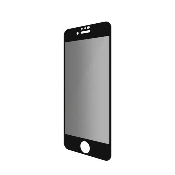 PanzerGlass Apple iPhone 6:6S:7:8:SE (2020):SE (2022) Case Friendly PRIVACY CamSlider - Black - SUPER+ Glass 3