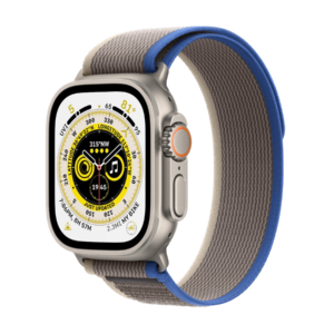 Apple Watch Ultra 49mm - Trail Band Blauw/Grijs