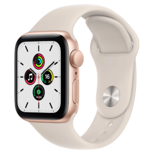 Apple Watch SE (2020) 40mm - Goud Aluminium Sterrenlicht Sportband