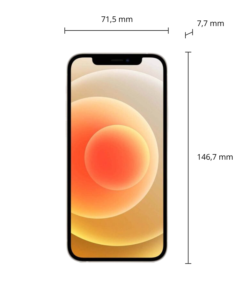 iPhone 12 afmetingen