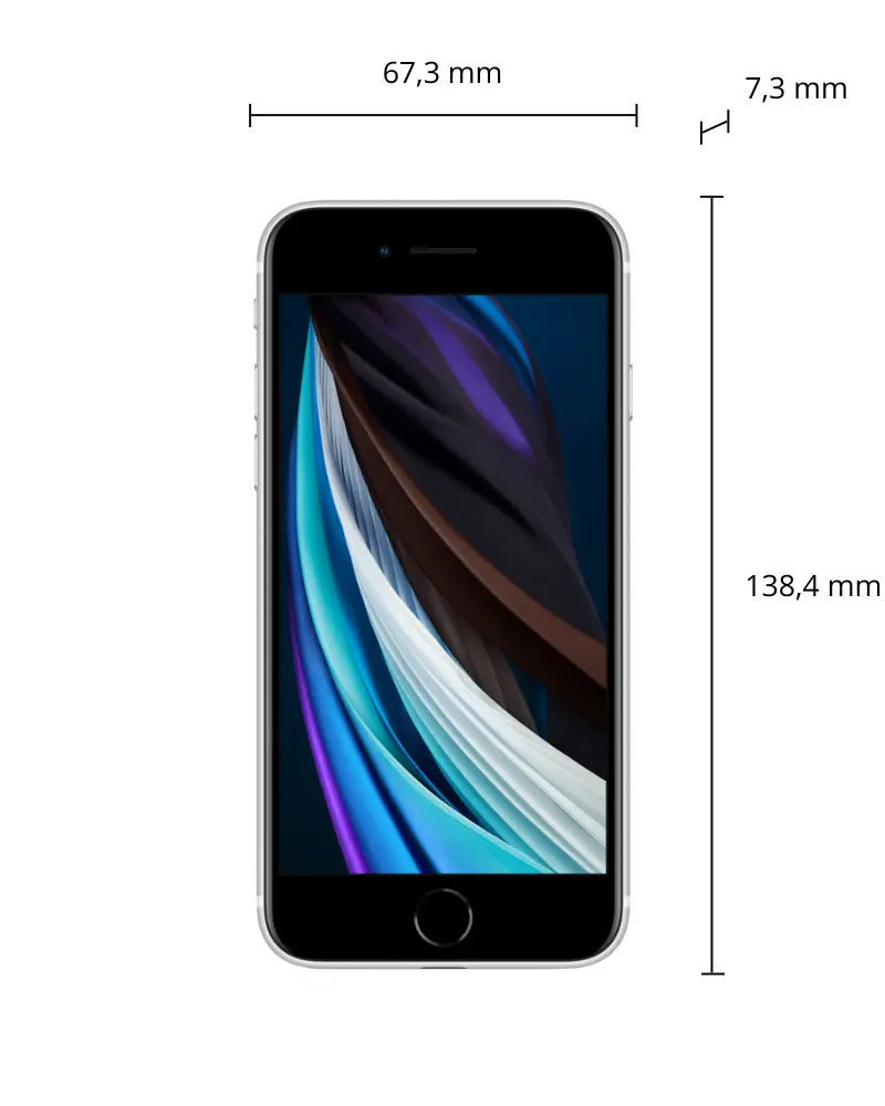 iPhone SE 2 2020 afmetingen