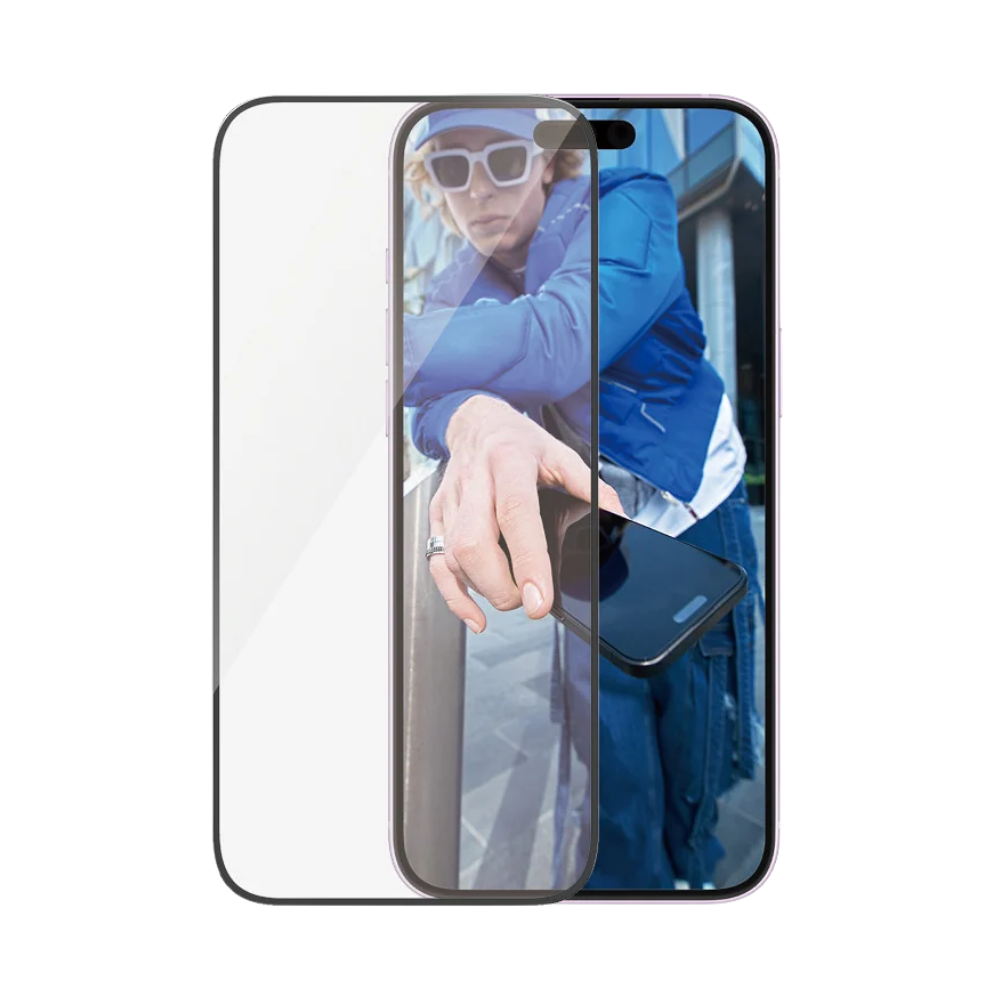 PanzerGlass ultra-wide fit iPhone 16 Plus screenprotector